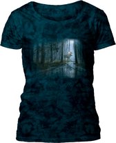 Ladies T-shirt Caught By Light Moose S