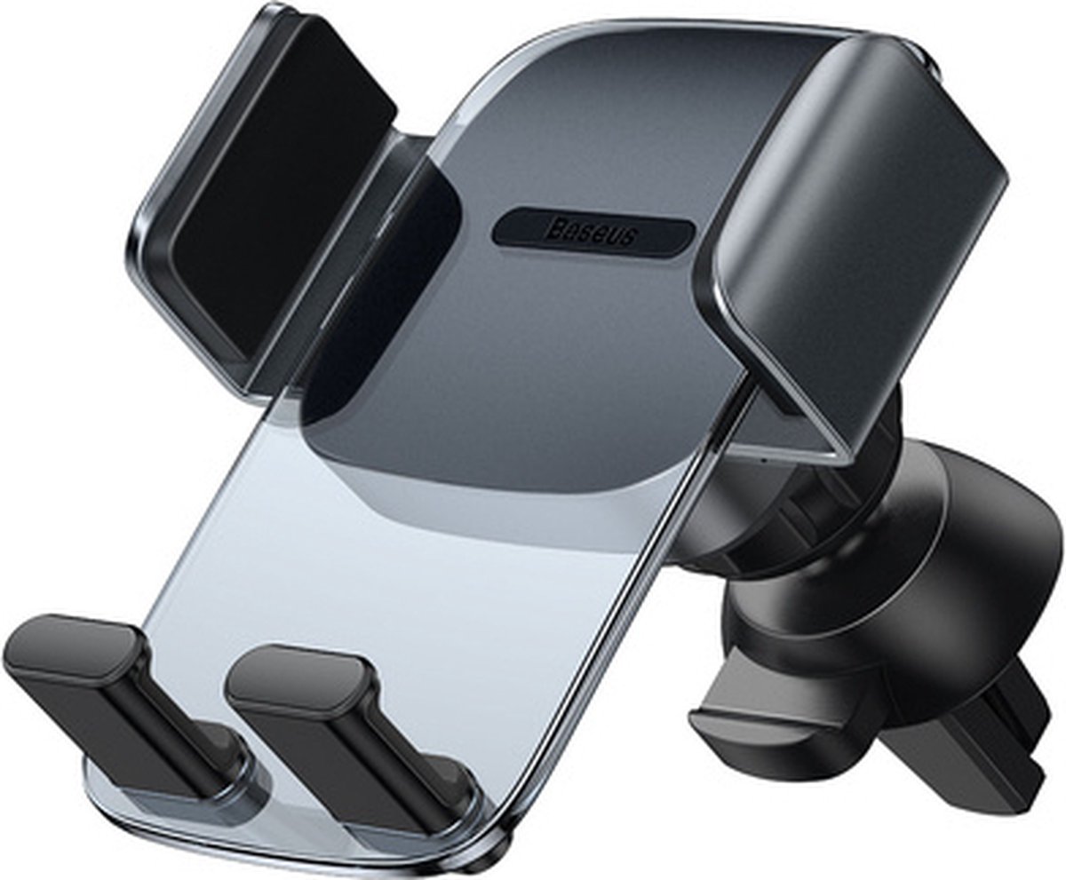 Baseus Autohouder Telefoon Sterke Zuignap - Geschikt voor Dashboard - Voorruit - Auto Accessoires - Telefoonhouders Auto - GSM - Smartphonehouder (zwart) SUYK000001