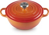 Le Creuset - Braadpan - Marmite - Oranjerood - Ø 24 cm / 3,1 Liter