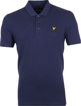 Lyle and Scott - Donkerblauw Polo - S -