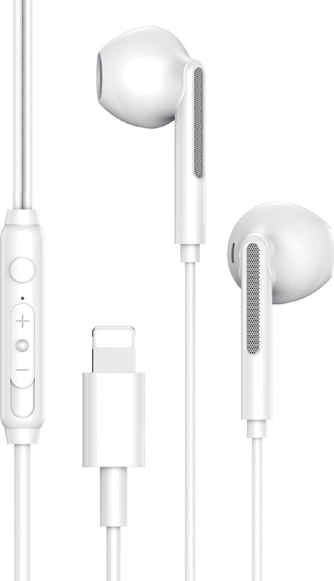 vorst Dertig wandelen In-Ear Oordopjes Lightning Connector - Voor Apple iPhone SE,7,8,X,11,12,13  en iPad... | bol.com