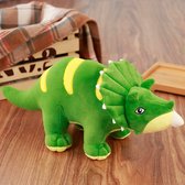 Schattige dinosaurus-Triceratops  pop / knuffel / kussen / zwangere vrouw lang kussen / bijbehorende slapende pop / verjaardagscadeau 95CM Groen