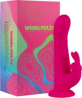 FeelzToys - Whirl-Pulse Roterende Rabbit Vibrator & Afstandsbediening Roze