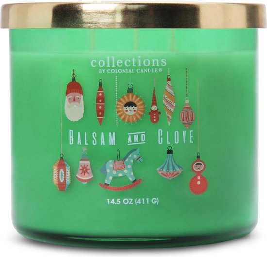 Geurkaars Holiday-Tradition Balsam Clove - Colonial Candle