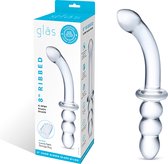 Glas - Ribbed G-Spot Glass Dildo