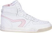 Hip Wit-Roze Hoge Sneaker