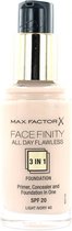 Max Factor Facefinity All Day Flawless 3-in-1 Liquid Foundation - 040 Ivory