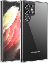 Samsung Galaxy S22 Ultra Transparant siliconen hoesje  *LET OP JUISTE MODEL*