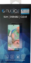 NuGlas Samsung Galaxy A41 premium screenprotector - beschermglas - screen protector - glas folie - tempered glass 2.5D hoge transparantie