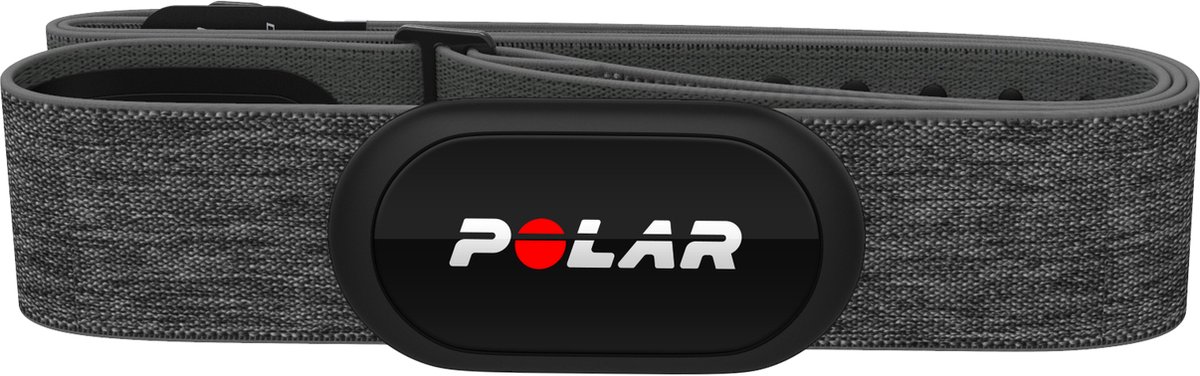 Polar H10 Hartslagsensor - BLE ANT+ -  Pro Borstband Grijs M-XXL - Polar