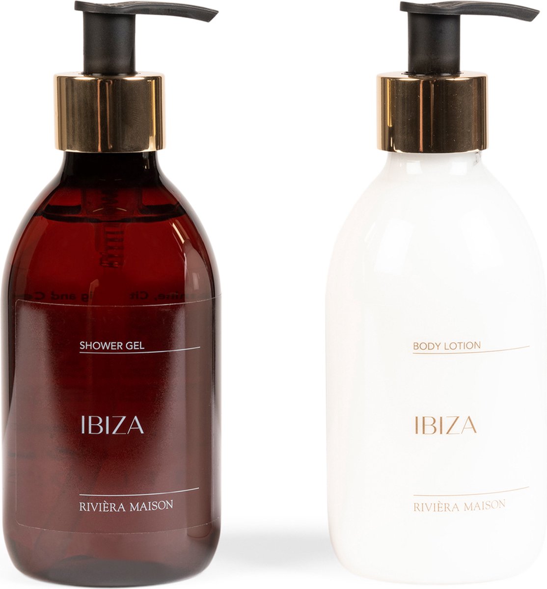 Riviera Maison Cadeauset Lichaamsverzorging - Gift Box Body Care Ibiza - Bruin