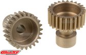 Team Corally - 48 DP Pinion – Long Boss – Hardened Steel – 24 Teeth - ø3.17mm