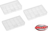 Team Corally - Assortimentsdoos set 3 stuks - Medium - 165x112x31mm