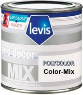 Levis Ferro Decor Lak - Metaallak 2 in 1 ( primer en eindlaag) - RAL 7015 Leisteengrijs - 0,50 L