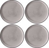 DAY Stoneware Ontbijtbord Ø 20CM set van 4 Flint Grey