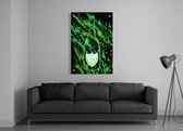 ✅Uniek Dom P x Kek Kunstwerk Acrylic 30x45 cm - groot - Print op Acrylic schilderij - CUSTOM WALL ART - DOM P - Dom Perignon - (Wanddecoratie woonkamer / slaapkamer / keuken / living room) - 
