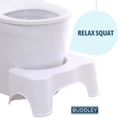 BUDDLEY® Toiletkrukje | WC Krukje Volwassenen en kinderen | Voor de juiste houding