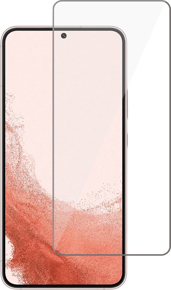 Screenprotector geschikt voor Samsung S22 Plus –Screen Protector Tempered Glass