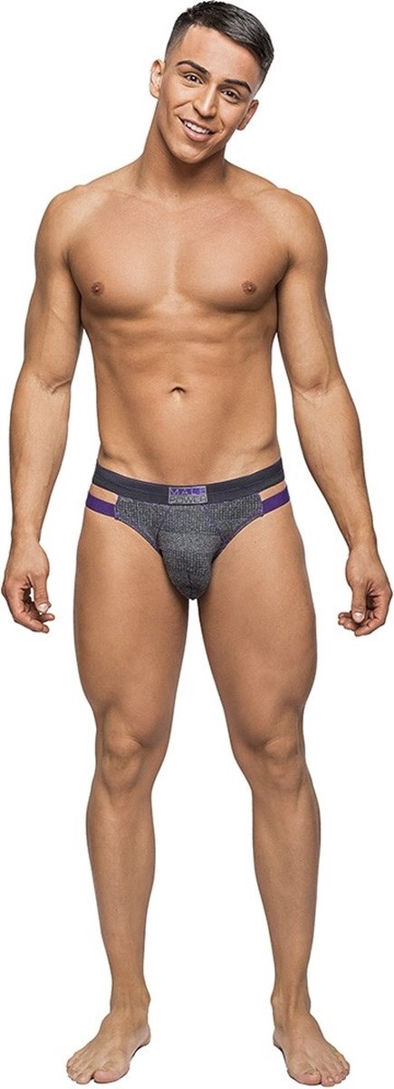 Male Power Heather Haze - Uitgesneden Bikini grey S