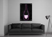 ✅Uniek Dom P x Kek Kunstwerk Acrylic 30x45cm - groot - Print op Acrylic schilderij - CUSTOM WALL ART - DOM P - Dom Perignon - (Wanddecoratie woonkamer / slaapkamer / keuken / living room)  - 