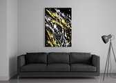 ✅Uniek Dom P x Kek Kunstwerk Acrylic 30x45 cm  - groot - Print op Acrylic schilderij - CUSTOM WALL ART - DOM P - Dom Perignon - (Wanddecoratie woonkamer / slaapkamer / keuken / living room) -