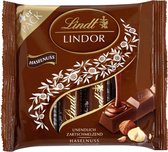 Lindt Chocoladesticks, Lindor, hazelnoot, melkchocolade