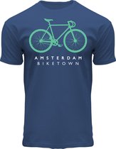 Fox Originals Bike Town Denim Heren T-shirt maat S