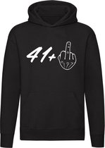 42 jaar hoodie | verjaardag | feest | unisex | trui | sweater | hoodie | capuchon