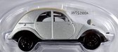 Citroën 2CV Terrasson 1939 No. 17 (Zilver) (9cm) (NL) 1:43 Norev - Modelauto - Schaalmodel - Miniatuurauto