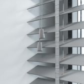 Dutchblinds Bamboe Jaloezieën 50mm - Grijs - 60 x 240 cm - Raamdecoratie op maat