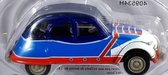 Citroën 2CV Basket 1977 No. 25 (Blauw) (9 cm) (NL) 1:43 Norev - Modelauto - Schaalmodel - Miniatuurauto