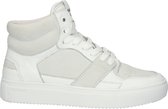 Blackstone XW42 WHITE - HIGH TOP SNEAKER - Vrouw - White - Maat: 36