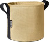 Bacsac klassieke bloempot canvas 50L D40cm gingembre