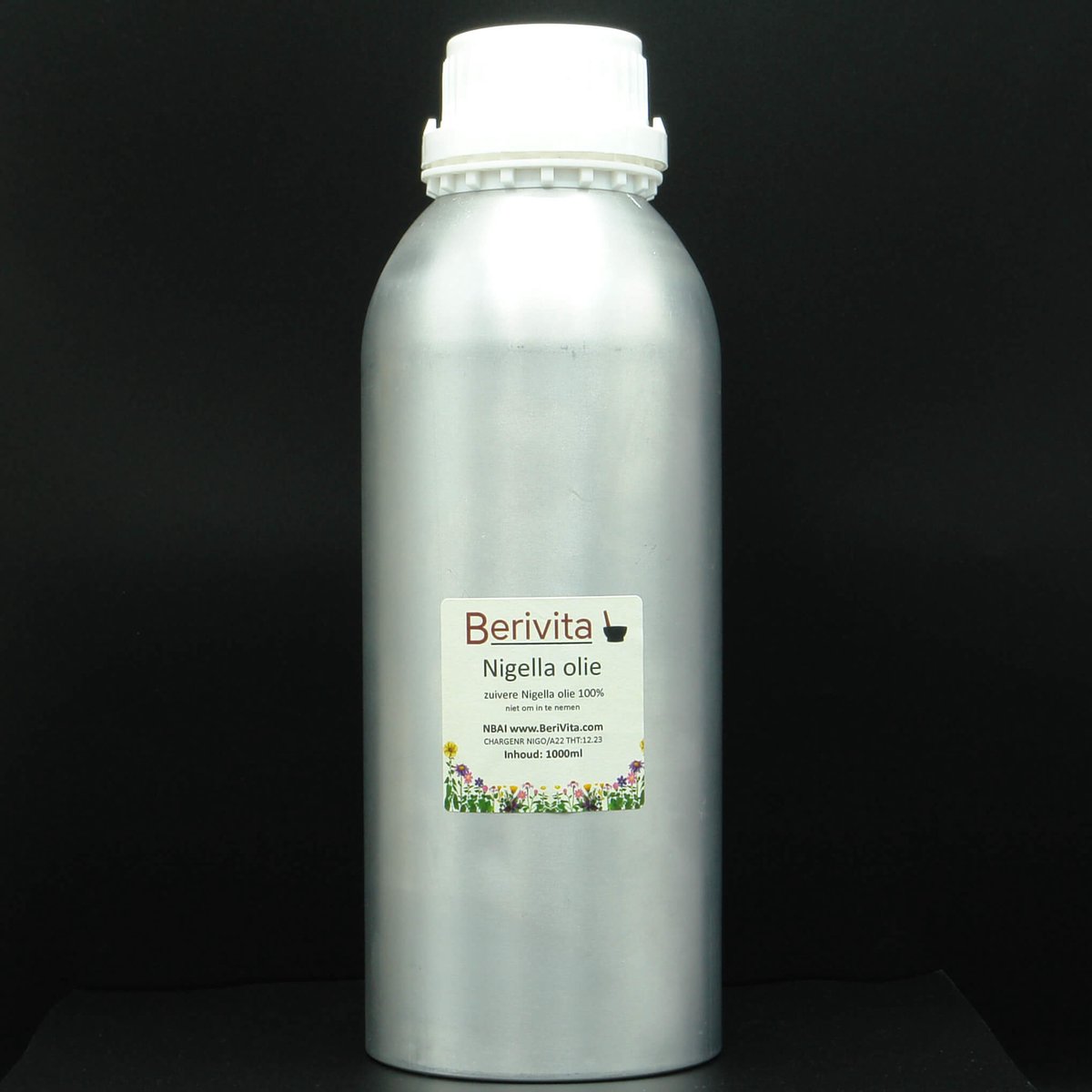 Nigella Sativa Olie Puur Liter - Zwartzaadolie, Black Seed Oil 1000ml