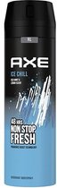 Axee - Ice Chill Bodyspray 48h Protection Deodorant, Dual Action Technology, 200