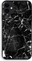 Case Company® - iPhone 11 hoesje - Zwart Marmer 2 - 100% Biologisch Afbreekbaar - Duurzaam - Biodegradable Soft Case - Milieuvriendelijke Print op Achterkant - Zwarte Zijkanten - Bescherming 