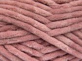 Dik chenille garen kopen kleur paars/roze – 100% micro fiber pakket 2 bollen chunky yarn 400gram – pendikte 12-16 mm | DEWOLWINKEL.NL