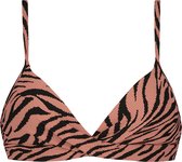 Beachlife Rose Zebra twist bikinitop - dames - Maat 75C