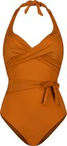 Beachlife Rust overslag badpak - dames - Maat 80B