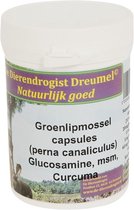 Dierendrogist Groenlipmossel Met Glucosamine / Msm / Curcuma