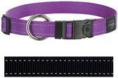 Rogz For Dogs Lumberjack Halsband - Zwart - 25mm x 43-73cm