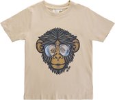 The New t-shirt jongens - ecru - Tnbviaan TN4000 - maat 110/116