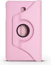 DrPhone SCS1 PU lederen 360 graden Roterende Case –  Geschikt voor Galaxy Tab A 10,5 Inch 2018 (SM-T590 /T595/T597) - Roze