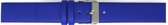 horlogeband-18mm-echt leer-blauw-recht-zacht 18 mm