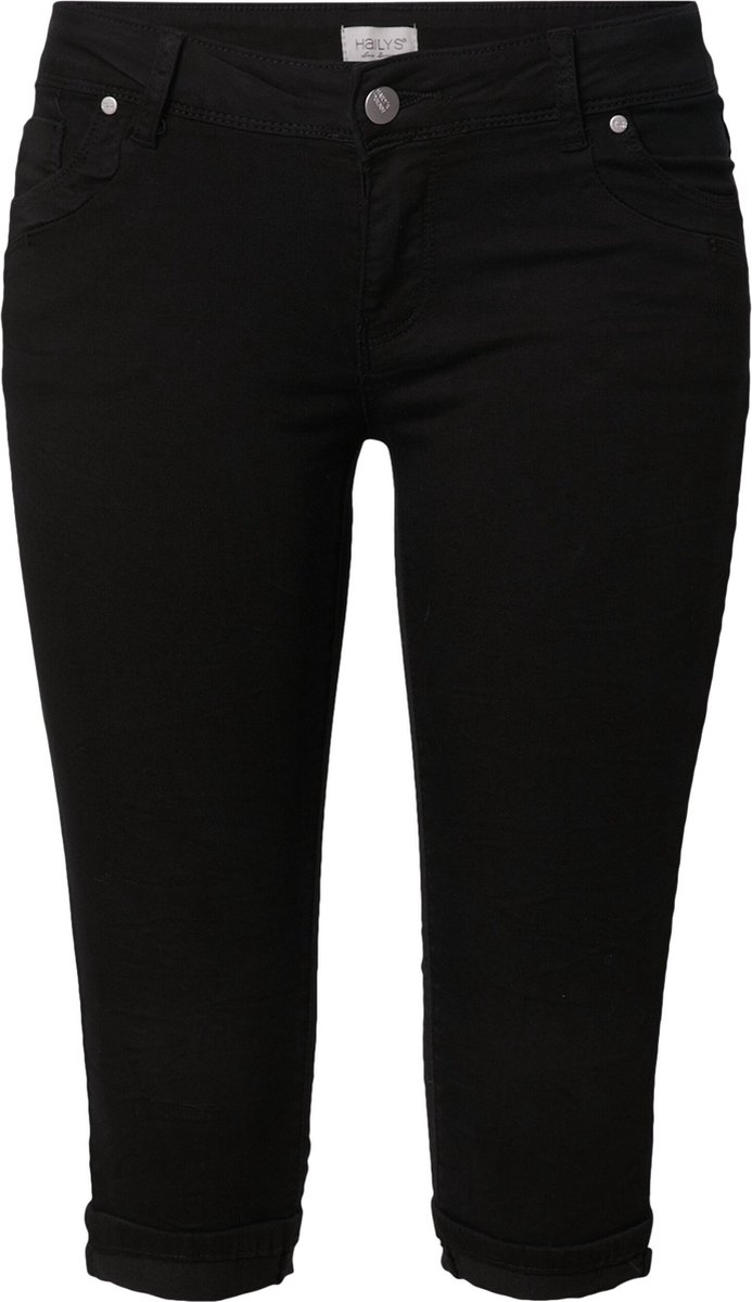 Hailys jeans jenna Black Denim-Xs (25-26)