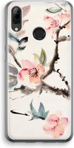 CaseCompany® - P Smart (2019) hoesje - Japanse bloemen - Soft Case / Cover - Bescherming aan alle Kanten - Zijkanten Transparant - Bescherming Over de Schermrand - Back Cover