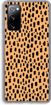 CaseCompany® - Galaxy S20 FE / S20 FE 5G hoesje - Panter - Soft Case / Cover - Bescherming aan alle Kanten - Zijkanten Transparant - Bescherming Over de Schermrand - Back Cover