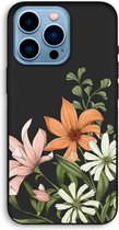 CaseCompany® - iPhone 13 Pro Max hoesje - Floral bouquet - 100% Biologisch Afbreekbaar - Duurzaam - Biodegradable Soft Case - Milieuvriendelijke Print op Achterkant - Zwarte Zijkanten - Besch