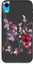 Case Company® - iPhone XR hoesje - Mooie bloemen - 100% Biologisch Afbreekbaar - Duurzaam - Biodegradable Soft Case - Milieuvriendelijke Print op Achterkant - Zwarte Zijkanten - Bescherming O