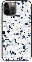 Case Company® - iPhone 12 Pro Max hoesje - Terrazzo N°1 - 100% Biologisch Afbreekbaar - Duurzaam - Biodegradable Soft Case - Milieuvriendelijke Print op Achterkant - Zwarte Zijkanten - Besche